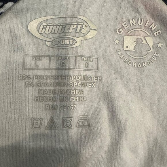 Atlanta Braves Womens Racerback Tank Top Large By Concepts Sport NEW - Picture 4 of 7